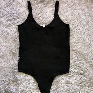 Fashion Q Black Bodysuit